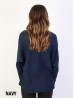 Long Bat Sleeves Pullover Loose Top